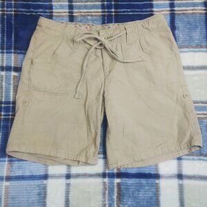 Lucky Brand Drawstring Bermuda Shorts Size 26